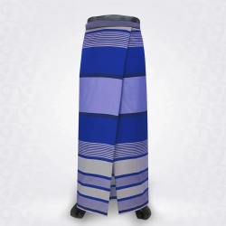 Egyptian Blue Sant Grey Chetwoode Blue Cotton lungi